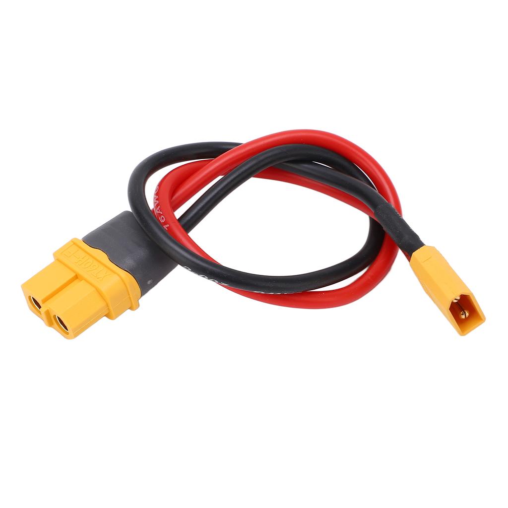 XT60 Female To XT30 Male Adapter Cable Plug Connector with 16AWG Silicone Wire for RC 23.5cm