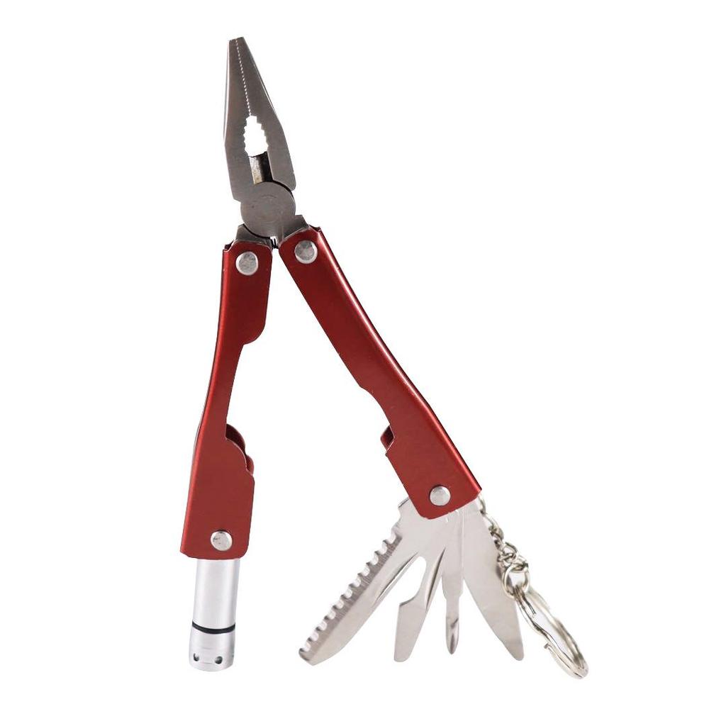 GH277686 Multifunktionale Blaulichtzange: Praktisches Outdoor-Campingwerkzeug