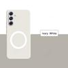 Original Skin Feel Liquid Silicone Car Magnetic Holder Case for Samsuang Galaxy A57 A37 A27 5G Camera Protector Anti-drop Cover