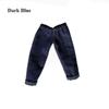 Handmake Jeans Pants Casual Wear Cute Trousers Flip Up Denim Pants for Blythe ob24 Dolls