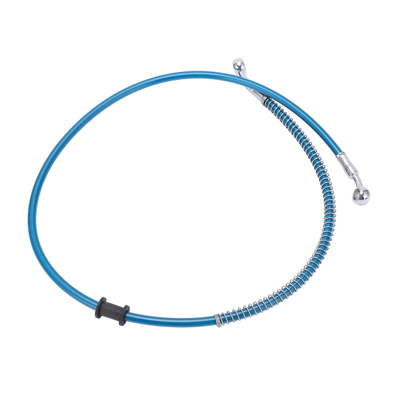 

100 см мотоциклетный тормозной шланг универсальный синий стальной тормозной шланг для мотокросса скутера ATV Dirt Bike