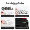 3D Metal Car Grille Rear Trunk Emblem Badge for Jeep I Renegade Grand Cherokee Patriot LIMITED 4X4 Logo Sticker Auto Accessories
