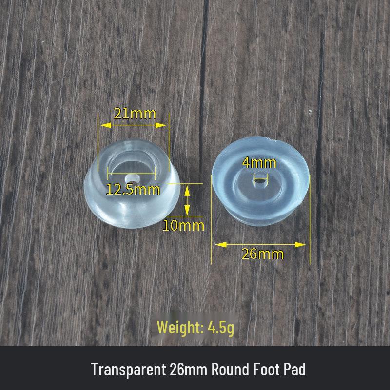 Anti-Slip Transparent Rubber Furniture Pads for Tables – Wear-Resistant and Protective