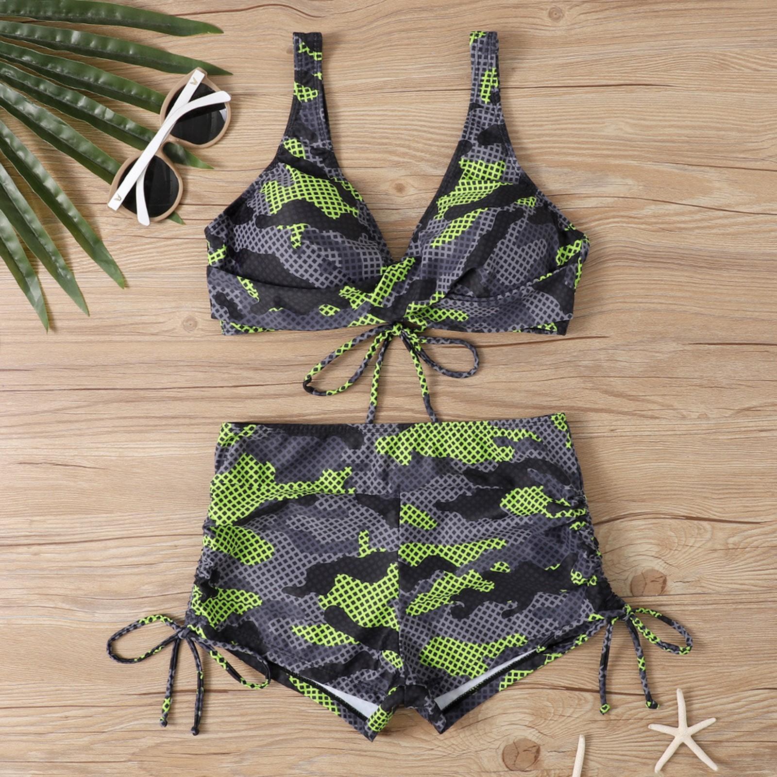 

Жіночий модний сексуальний купальник у бікіні з підкладкою для грудей без сталевих дужок S