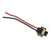 H11 H8 Headlight Connector Bulb Socket Wire Harness Connectors for Headlight Fog Light 12V 24V