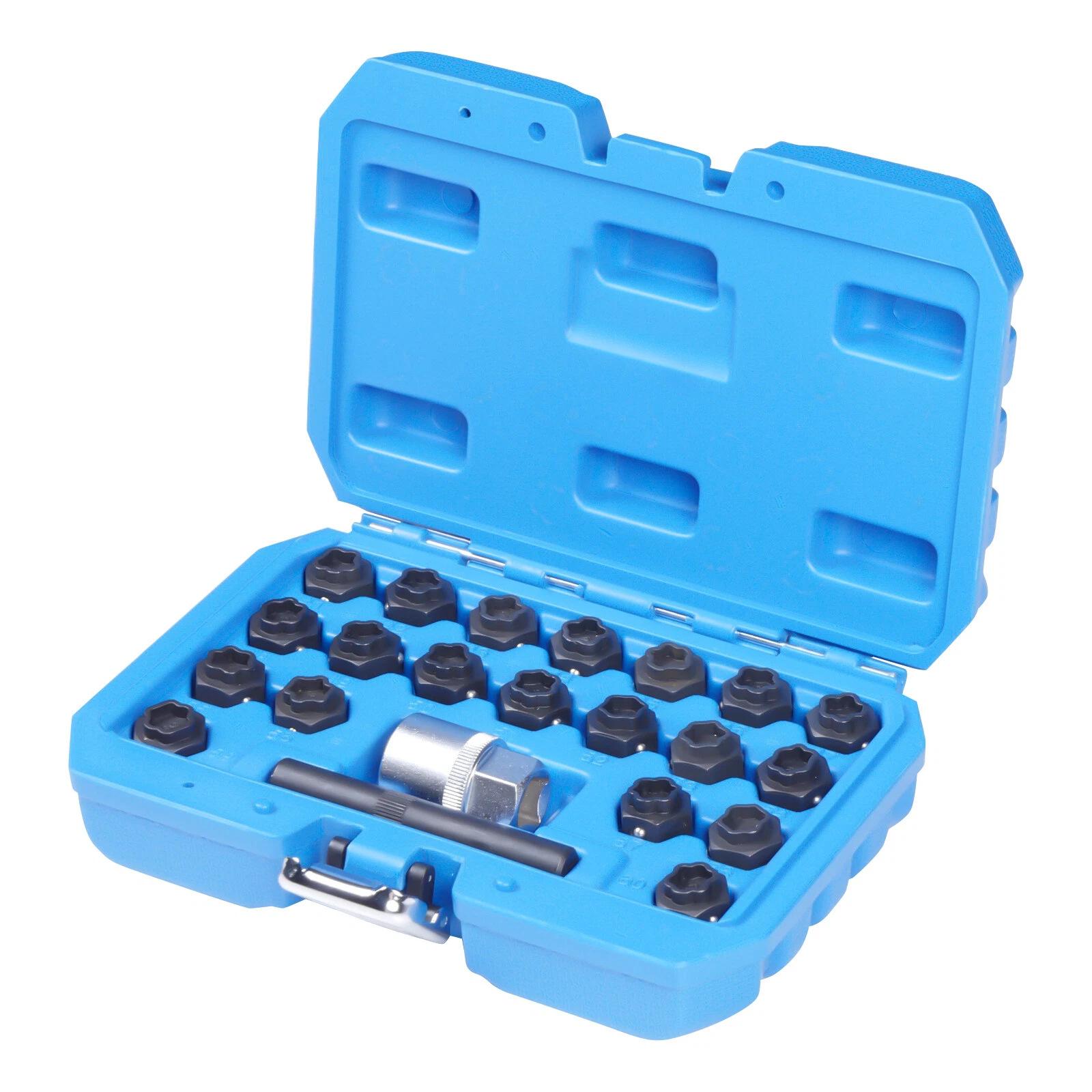22Pcs VW Anti-Theft Wheel Nut Socket