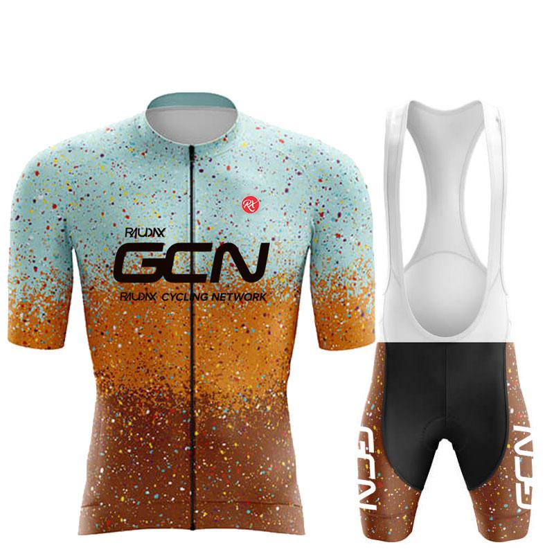 Radtrikot 2025 Herren Sommer Anti-UV Radanzug Atmungsaktiv Rennsport Mtb Fahrrad Sportbekleidung Radbekleidung