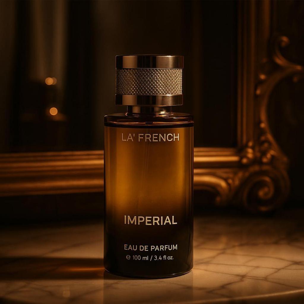 La French Imperial Eau De Parfum – 100ml | Long-Lasting Unisex Perfume for Men & Women | Luxurious Bold Fragrance