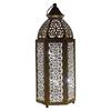 Decorative Candle Lantern Moroccans Lantern Outdoor Indoor Tealight Candle Holder for Porch,Ramadans Home Decors