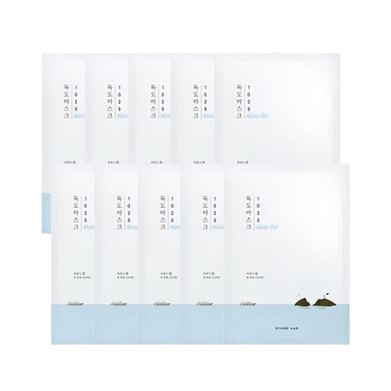 

ROUND LAB 1025 Dokdo Hydrating Water Gel Sheet Mask Deep Moisture Care 10 Sheets