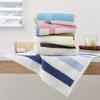 Pure Cotton Small Towel Small Square Towel 45g Soft and Comfortable Towel Striped Color Bar Square Towel