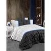Bedding Set - 1 Duvet Cover 220 X 240 Cm + 2 Pillowcases 60 X 60 Cm - 65% Cotton, 35% Polyester - White