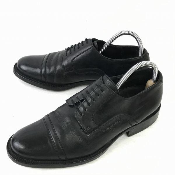 

Germany Lloyd Heavy Leather Straight Tip 25.5 Black Dress Shoes Business