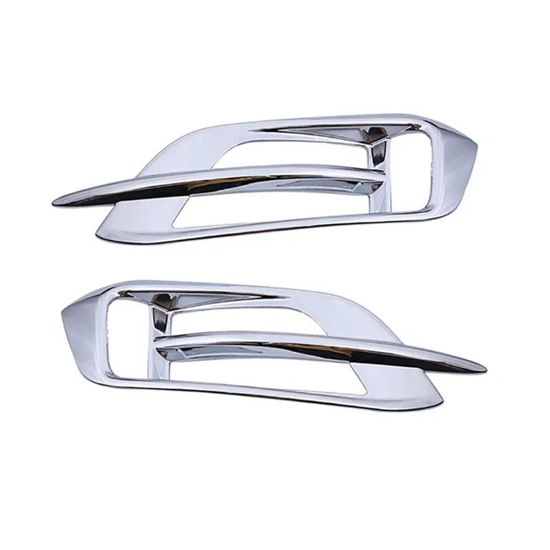 NEW-Chrome Car Rear Fog Light Grill Cover Trim For Honda Civic 10Th 2016 2017 2018 2019 Spare Parts Accessories Rear Fog Lamp Gr