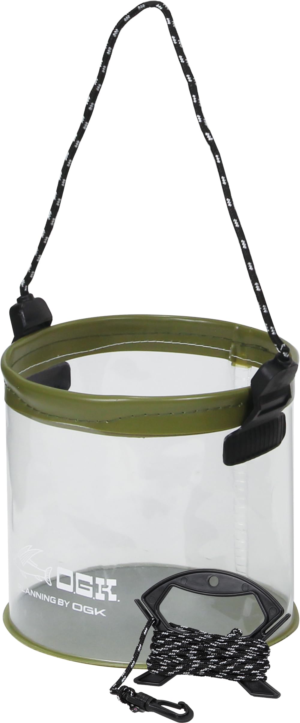 

Ogk EVA Round Water Bucket, 18cm, Clear Khaki