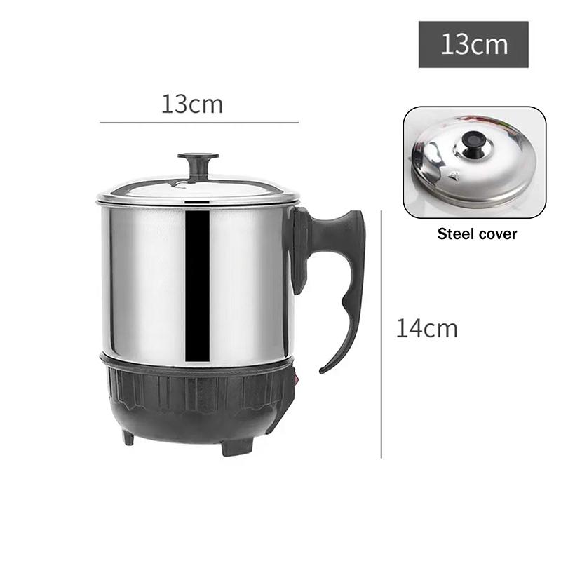 Mini Anti-Dry-Boil Electric Heating Cup 11/12/13/14Cm Portable Travel Electric Kettle Home Kettle Electric Cooker Kettle