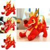 Chinese Dragon Plush Toy With Short Pile Fabric For New Year Gift And Collection