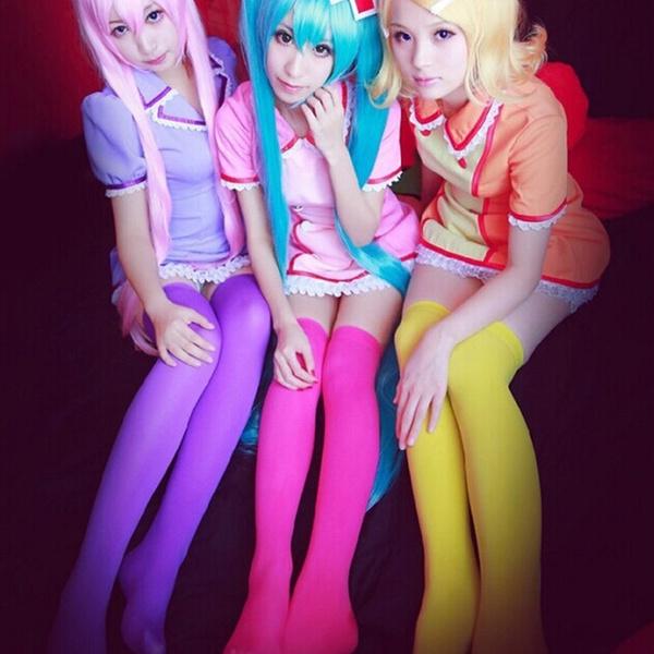 Sexy Black White Soild Color Long Socks Women Over Knee Thigh High Over The Knee Stockings Lolita Ladies Girls Warm Knee Socks