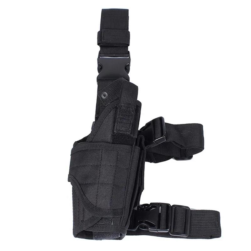Universelles linkes rechtes Handfeuerwaffenholster Taktische Tornado Oberschenkelholster Jagd Militär Airsoft Glock Handfeuerwaffenhalter Tasche