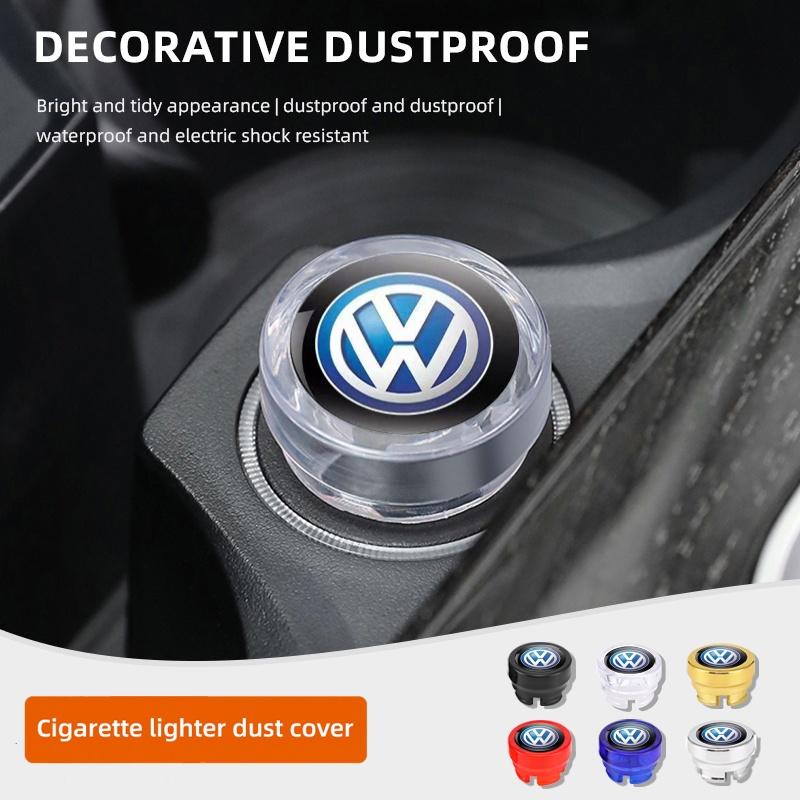 For VW Car Cigarette Lighter Dust Cover Dustproof Cap Plug Car Styling for VW Tiguan Polo Golf 7 Jetta Interior Mouldings XTKH-A325