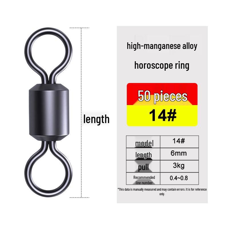 Stainless Steel Fishing Quick-Connectors: Strong Pull Force Lure Accessories