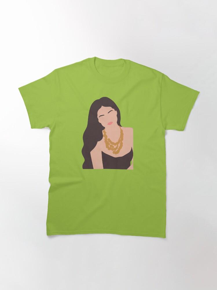 T-shirt Classica con Illustrazione Lineless di Selena Gomez