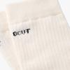 GCUT Logo Jacquard Gore Socks_Ivory 7215284201