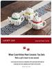 Japanese Lucky Cat Ceramic Teapot Set – One Pot, Two Cups, Filtered Tea Souvenir Gift
