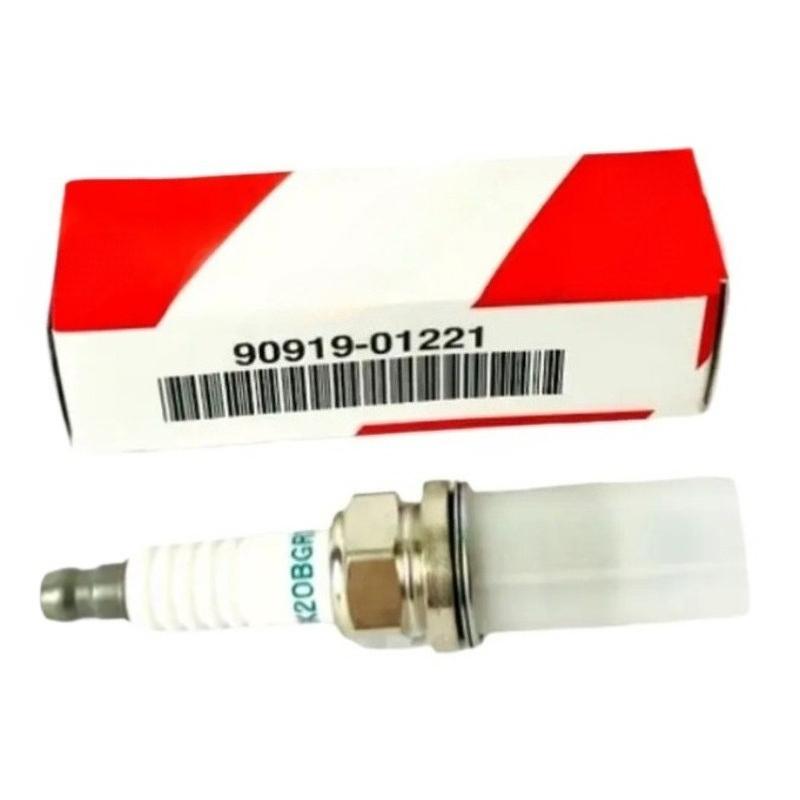 4/6pcs 90919-01221 New Iridium Spark Plugs For Toyota Highlander Crown Vista RAV4 Noah 9091901221 SK20BGR11 90919 01221 4pcs