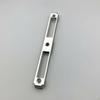 Aluminum Alloy Door Lock Plate, resilient, abrasionresistant, Universal Guide Silver 17.5x2.1cm