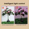 Waterproof Solar Flower Lamp Outdoor Garden Solar Light Elegant Solar Flower Lights for Garden Decor Ip65 Waterproof Automatic