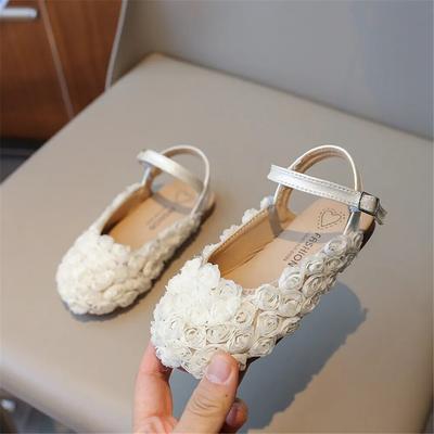 Baby Girls Sandals Comfortable Children Floral Princess Shoes Soft Sole Summer Vacation Seaside Kids Casual Shoes