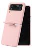 High Quality Shockproof Liquid Silicone Phone Case for Samsung Z Flip 3 4 5 6 with Cute Ins Design Ring Holder