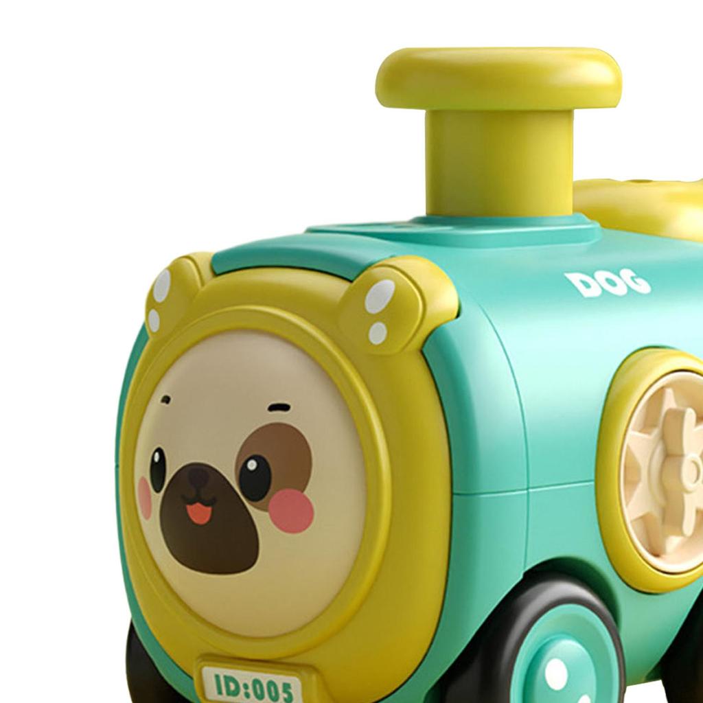 Zwierzęce Samochodziki Zabawka Wyrzutowa Samochodzik Inercyjny Zręczność Ręczna Napędzany Tarciem Obraca się i Jedzie dla