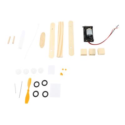 Wood Electric Aircraft Electric Glider Kit Kids Toy Airplane Kit Electric Wooden Airplane Model for