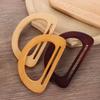 2pcs D Shape Bag Handles DIY Replacement Handbag Tote Handles Purse Bags Bag Straps Wooden Bag Handle Accessories