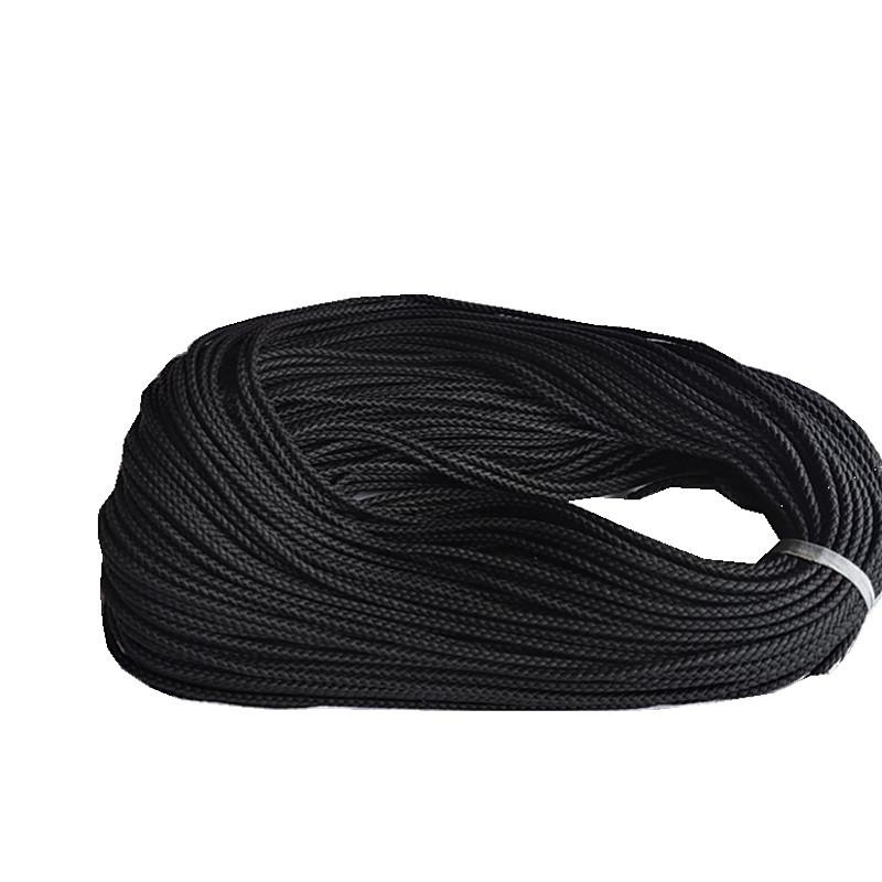 Pu Leather Six-Strand Braided Rope Soft Leather Braided Leather Rope Jewelry Accessories Clothing Accessories Diy Bracelet 6mm