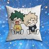 B-Bakudeku Hero Anime A-Academia Laser Pillow for Sofa Seat Chair Decorative/Modern Home Decor Print Throw Cushion