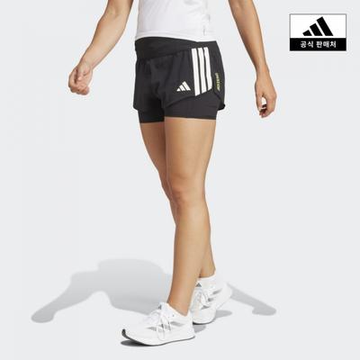 Adizero RunnIng Two In One Gel Pocket Shorts Jd4224