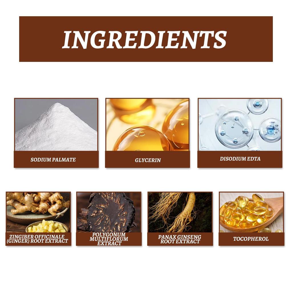 Jaysuing He Shou Wu Repairing Shampoo Natural Black Hair Moisturizing Smoothing Conditioning Shampoo Soap