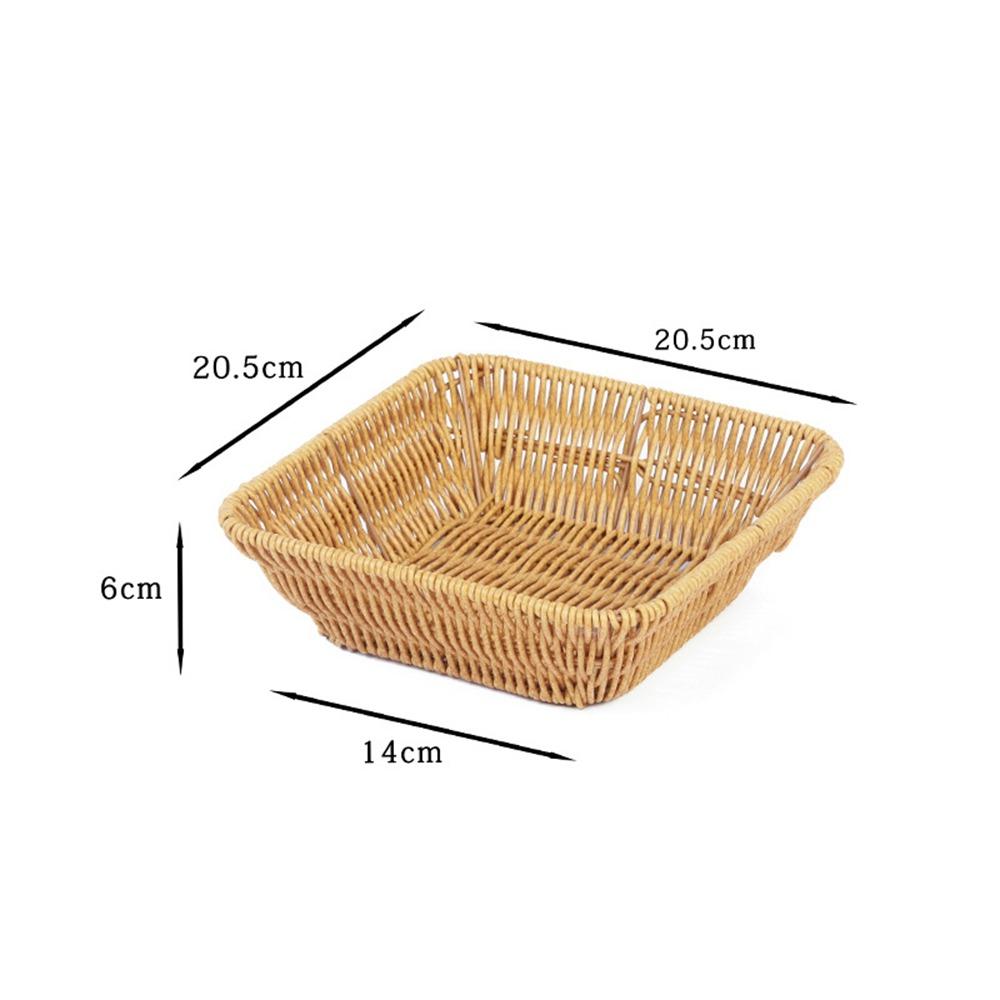 

Багато стилів Плетена тарілка для фруктів Весільна цукерка Квітковий контейнер 6
