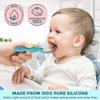 Premium Silicone Baby Training Spoon - Safe, Food-Grade and Perfect for Teaching Self-Feeding.