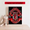 Manchester 5D Diy Diamond Paintings Mosaic Wall Round Diamond Art Painting Kits Embroidery Crystal Accessories Frameless