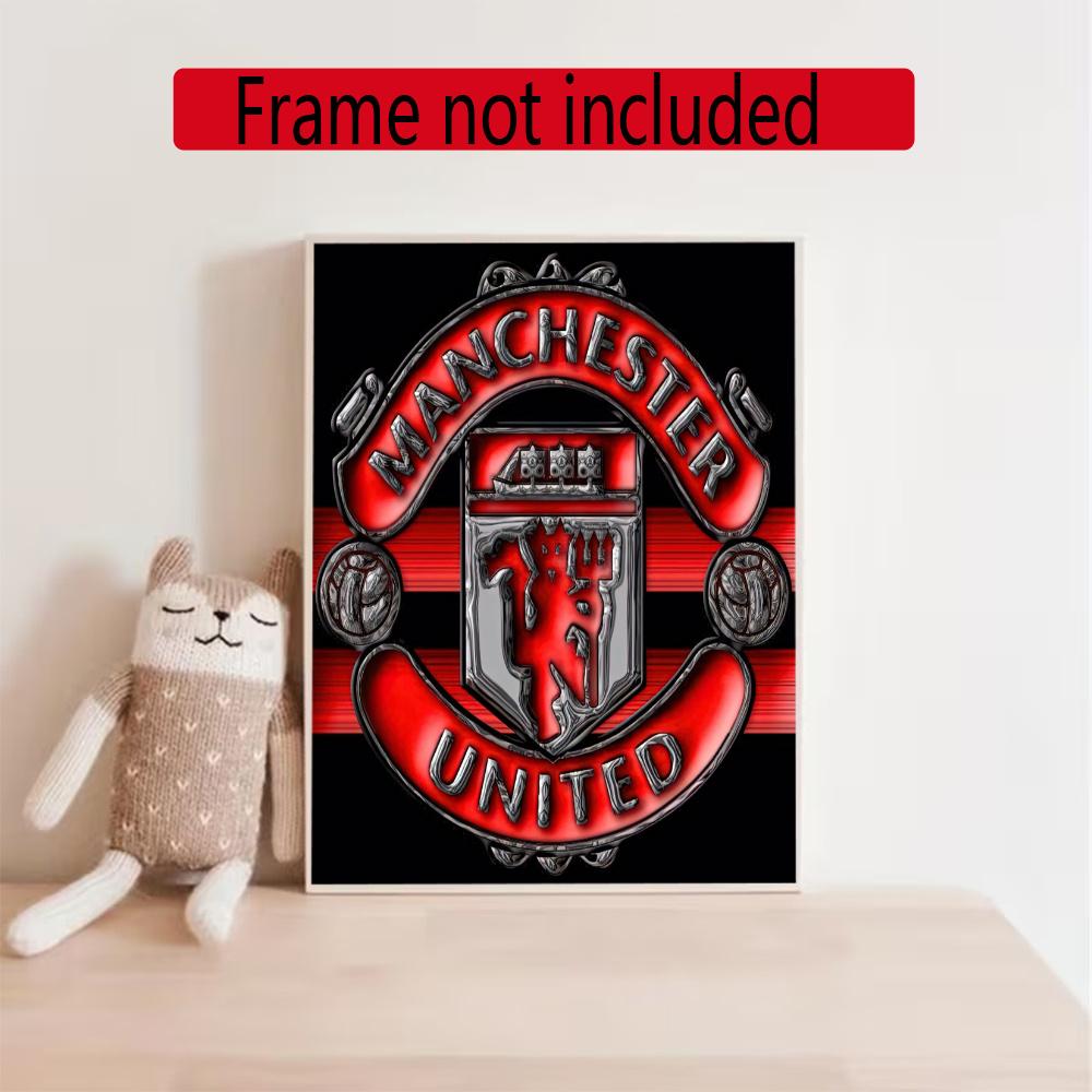 Manchester 5D Diy Diamond Paintings Mosaic Wall Round Diamond Art Painting Kits Embroidery Crystal Accessories Frameless