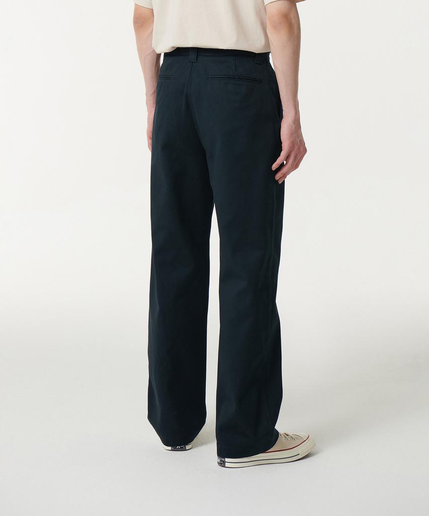 MUSINSA STANDARD Heavyweight Cp Wide Chino Pants [Navy]