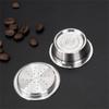 Stainless Steel Permanent Coffee Filter Set Includes 100 Disposable Paper Filters Suitable for Home or Travel Use