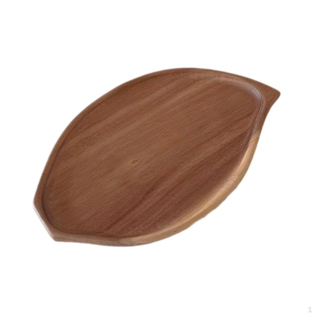Handmade Wooden Serving Platter for Entertaining Guests