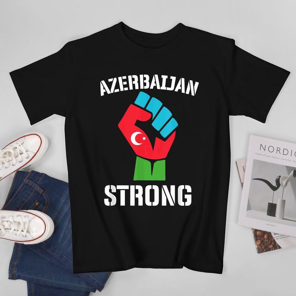 More Design Azerbaijan Flag Azerbaijani Unisex Tshirt Tees Tshirt Oneck T Shirts Unisex Boys Clothing 100 Cotton