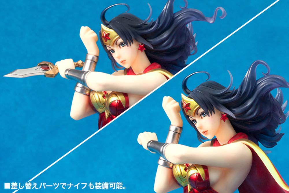 Kotobukiya DC Comics Bishoujo DC UNIVERSE Armored Wonder Woman 2nd Edition Scale PVC Painted Complete Figure DC052 1/7