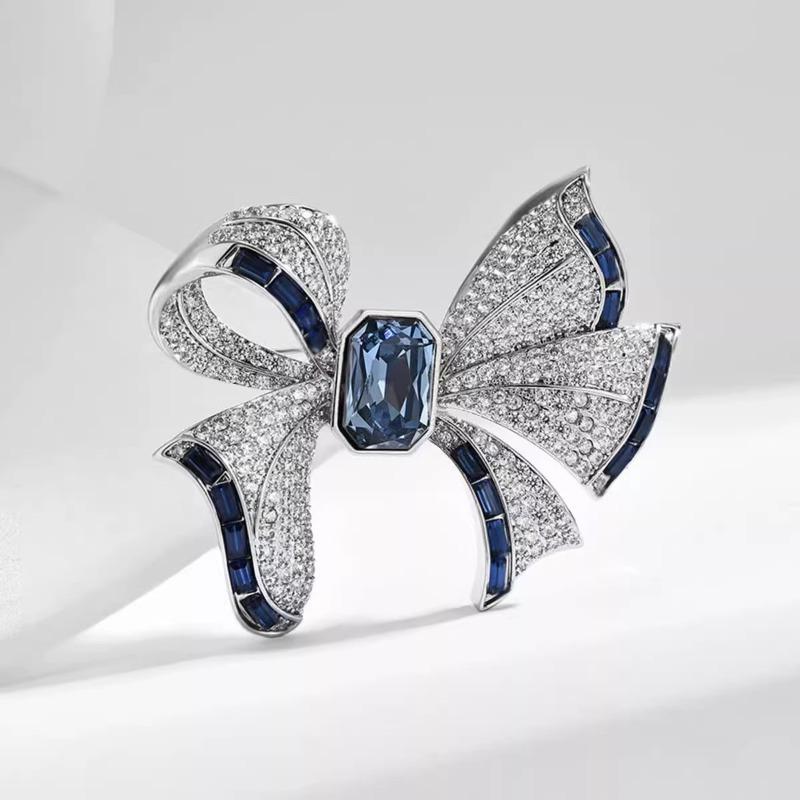 

Elegant and Refined, Exquisite Bow Brooch, Women s Niche Fashion Brooch, Coat, Overcoat